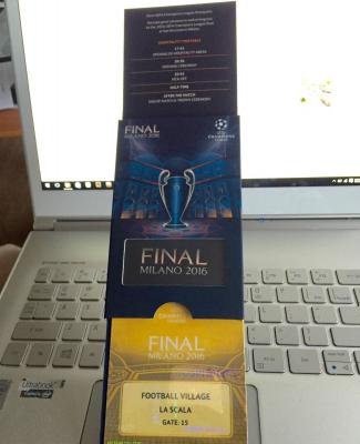 Entradas para Final de la Liga de Campeones en Milán 2016 - 600 EUR